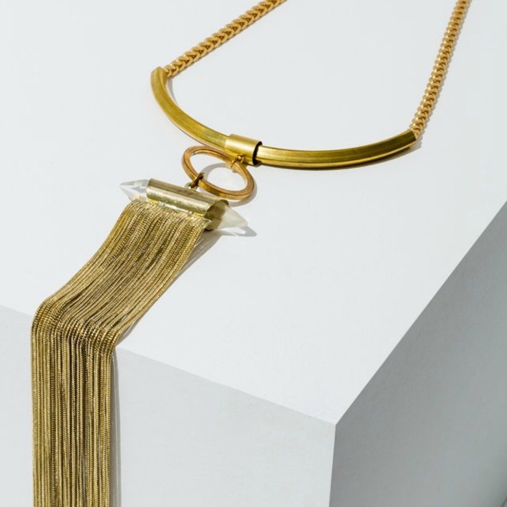 Xena Brass Necklace NWOT